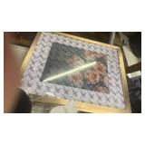 Golden State Art, 16x20 Picture Frame Set of 6 - Matted to 11x14 Photo - Engineered Wood Gallery Frame Set with Plastic Cover - Wall Mounting (Gold, 6 Pack) - Retail: $58