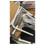 Adjustable Bed Rail Support Handle with Storage Pouch, White and Black, Height Assist Safety Guard, Adjustable Bed Assist Rails for Seniors & Patients - Fits All Beds, Tool-Free Assembly - Retail: $24