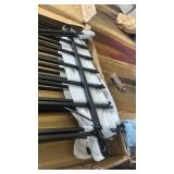 Metal Garden Fence 36 in H x 10 ft L,Border Fence Panels Animal Barrier for Dogs, No Dig Garden Fencing for Yard Patio Flower Bed Lawn Outdoor,5 Panels + 6 Stakes Black - Retail: $150