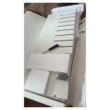 PAG Mail Sorter Organizer, Wood Literature Organizer, Student Mailbox for Classroom, Desktop Bill Paper Organizer for Office Home School, 27 Compartments, White - Retail: $150