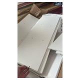 PAG Mail Sorter Organizer, Wood Literature Organizer, Student Mailbox for Classroom, Desktop Bill Paper Organizer for Office Home School, 27 Compartments, White - Retail: $150
