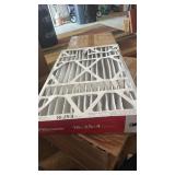 Filtrete 16x25x4 AC Furnace Air Filter, MPR 1000, MERV 11, Fits Lennox & Honeywell Devices, Allergen Defense, Electrostatic Air Cleaning Filter, 2-Pack (Actual Size 15.88x24.56x4.31 in) - Retail: $54