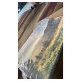 Smoky Mountain Pictures Wall Decor Tennessee Mountain Wall Art Canvas Print Natural Landscape Modern Poster Great Smoky Mountains Painting Frame Home Living Room Decoration(36x24 inches) - Retail: $36