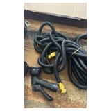 Garden Hose 100FT, Non-Expanding, Lightweight Hose With 8 Function Nozzle - Retail: $50