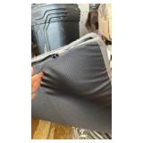 Orthopedic Dog Bed for Large Dog, XL Pet Couch for Extra Large Dog, Big Supportive Foam Bolster Sofa with Waterproof Lining Cover, Anti-Slip, Comfort, Washable, 42x30x7.5 in, U-Shaped, Grey - Retail: 