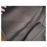 Floor Mats Compatible with 2006-2011 Honda Civic Coupe & Sedan, Custom Fit All Weather Honda Civic Car Mats, Latex Heavy Duty Floor Liners Black 3-pc Set, 2007 2008 2009 2010 - Retail: $65