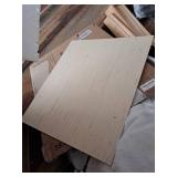 ALINE FURNITURE Pull Out Drawers for Cabinets Birch Wood, 18\" W X 21\" D Soft Close Slide Out Shelves for Kitchen Cabinets, Pullout Drawer for Pantry Cabinet Organizer - Retail: $70