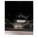 Trash Can with Lid, 8 Gallon Garbage Can, Stainless Steel Small Waste Bin with Step Pedal and Inner Bucket, Soft Close, Kitchen, Black  - Retail: $61