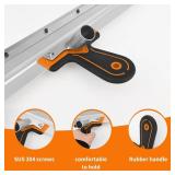 Self-Leveling DIY Tool Kit, Including Stainless Steel Scraper Self-Leveling Rake, Floor Construction Roller Nail Shoes, Epoxy Floor Paint Tools - Retail: $50