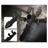Dispatch Fixed Blade Hunting Knife with Sheath, 12-inch Survival Knives for Men Tactical Bowie Knife with Non-Slip Handle for Bushcraft, Outdoor Camping
