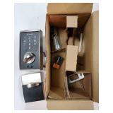 Schlage BE375 CEN 619 Touch Century Deadbolt, Electronic Keyless Entry Lock, Satin Nickel - Retail: $106