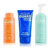 AQUA GUARD Swimmers Essential Hair Protection Bundle | Prevents Chlorine Damage + Softens Hair While Swimming | Color Safe, Leaves Hair Smelling Great | Made in California - Retail: $40