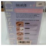 CALAILIS Lash Clusters DIY Eyelash Extensions 280pcs 40D Individual Lashes Mega Volume Cluster Lashes Natural Look Eyelash Clusters(40D-0.07,D-10-16MIX)