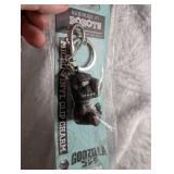 Godzilla Micro Vinyl Charm Keychain