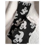 Halloween Ghost Pattern Knee-High Socks