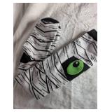 Halloween Mummy Socks with Green Eyes