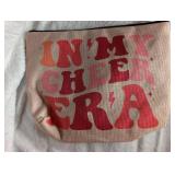 Im My Cheer Era Canvas Makeup Bag