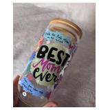 Best Mom Ever Decorative Glass