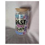 Best Mom Ever Decorative Glass
