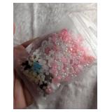 Tatiwoo Bow Flower Pearl Nail Art Decorations