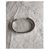 I Love You Silver Bangle Bracelet