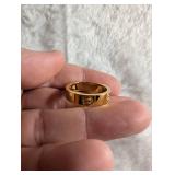 Replica Love Ring in Yellow Gold - Size 8