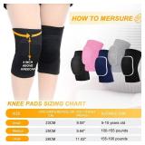 Volleyball Knee Pads for Volleyball or Dancers, Soft Breathable Knee Pads for Men Women Kids Knees Protective, Retail $12.18