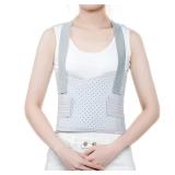 Rib Injury Belt Chest Binder, Chest Brace Chest Compression Suppor Rib Bandage Wrap for Sternum Injuries, Sore or Bruised Ribs Support, Dislocated Ribs Protection, Pulled Muscle Pain Retail $23.99