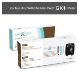 KETO-MOJO Test Strip Combo Pack for Use ONLY with The New GK+ Meter | 60 Blood Glucose + 60 Blood Ketone (120ct) Retail $59.99