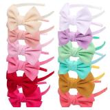 7pcs Girls Bows Headbands Hairbands Hair Accessories for Kids Children Teens Toddlers Woman Retail $18.06