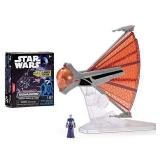 STAR WARS Micro Galaxy Squadron Asajj Ventress Ginivex Starfighter Mystery Bundle - 3-Inch Light Armor Class Vehicle and Scout Class Vehicle with Accessories - Amazon Exclusive Retail $19.99