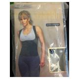 Women Waist Trainer Vest Slim Corset Workout Sweat Tank Top Zipper Compression Shirt Sauna Suit Body Shaper Small