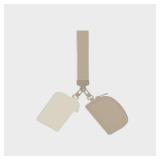Grayson Smile Dual Pouch Wristlet Beige - Retail: $10