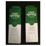 2 packages Lavender & Bergamot Ultra-Concentrated All Purpose Cleaner - 0.42oz/2ct - Everspringâ¢ - Retail: $8