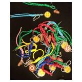 Colorful Summer Collection Paracord Lanyards with Brand Charms - Retail: $18