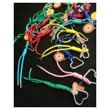 Colorful Summer Collection Paracord Lanyards with Brand Charms - Retail: $18