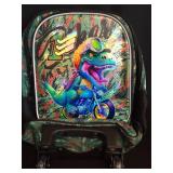 UFNDC 4PCS Kids Rolling Backpack for Boys, Cute Camouflage Dinosaur Wheeled Bookbagï¼Roller School Bag with Wheels for Elementary Preschool Travel - Retail: $37
