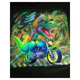 UFNDC 4PCS Kids Rolling Backpack for Boys, Cute Camouflage Dinosaur Wheeled Bookbagï¼Roller School Bag with Wheels for Elementary Preschool Travel - Retail: $37