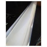 Achim Celestial Indoor Cordless White Polyester Light Filtering Window Zebra Shade  72  L x 36  W - Retail: $61