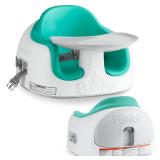 Bumbo 3-in-1 Multi-Seat for 6 to 36 Months, Travel Baby Feeding & Play Floor Seat, All-in-One Portable Booster with Tray & Toddler High Chair, Aqua - Retail: $70