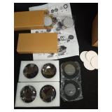 Amazicha 1157 LED Motorcycle Turn Signals 2\" Bullet Front Rear Turn Signals Lens Covers Kit Compatible for Harley Touring Street Glide Dyna Sportster Softail Electra Road Glide 1986-2024 - Retail: $3