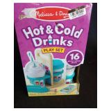 Melissa & Doug Hot & Cold Drinks Play Set, Pretend Play Food - Retail: $20