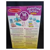 Melissa & Doug Hot & Cold Drinks Play Set, Pretend Play Food - Retail: $20