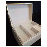 One Drawer Organizer Jewelry Box - A New Dayâ¢ Cream: MDF Storage, 18+ Age, 9.1\"x6.5\"x4.5\" - Retail: $25