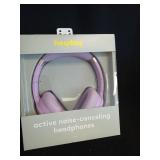 Active Noise Canceling Bluetooth Wireless Over Ear Headphones - heydayâ¢ Pastel Lavender - Retail: $50