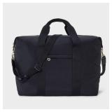 Foundational Weekender Bag - Universal Threadâ¢ Black: 90% Recycled Nylon, Double Handle, Removable Strap, 48 Linear Inches - Retail: $40