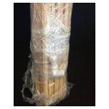 Bamboo Blinds for Interior Windows, Easy to Install Bamboo Shades for Indoor Windows, Custom Roller Shades for Indoor Window and Outdoor Patio, 23\" W x 48\" H - Retail: $20