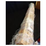 Bamboo Blinds for Interior Windows, Easy to Install Bamboo Shades for Indoor Windows, Custom Roller Shades for Indoor Window and Outdoor Patio, 23\" W x 48\" H - Retail: $20