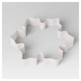 6 Medium Christmas Snowflake Cookie Cutter White - Wondershopâ¢: Stainless Steel, Christmas Baking Kitchen Item - Retail: $12
