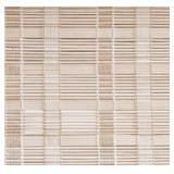 Bamboo Roman Shades - Whitewash, 34\" W x 60\" H - Light Filtering Cordless Blinds for Interior Windows - Real Natural Bamboo Material - Mounting Hardware Included - Retail: $55